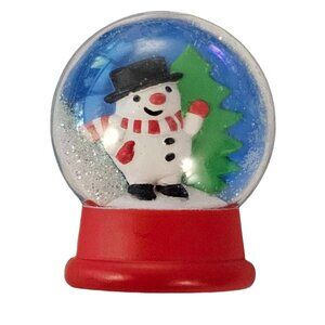 Hallmark Snowman Snow Globe Pin L128
